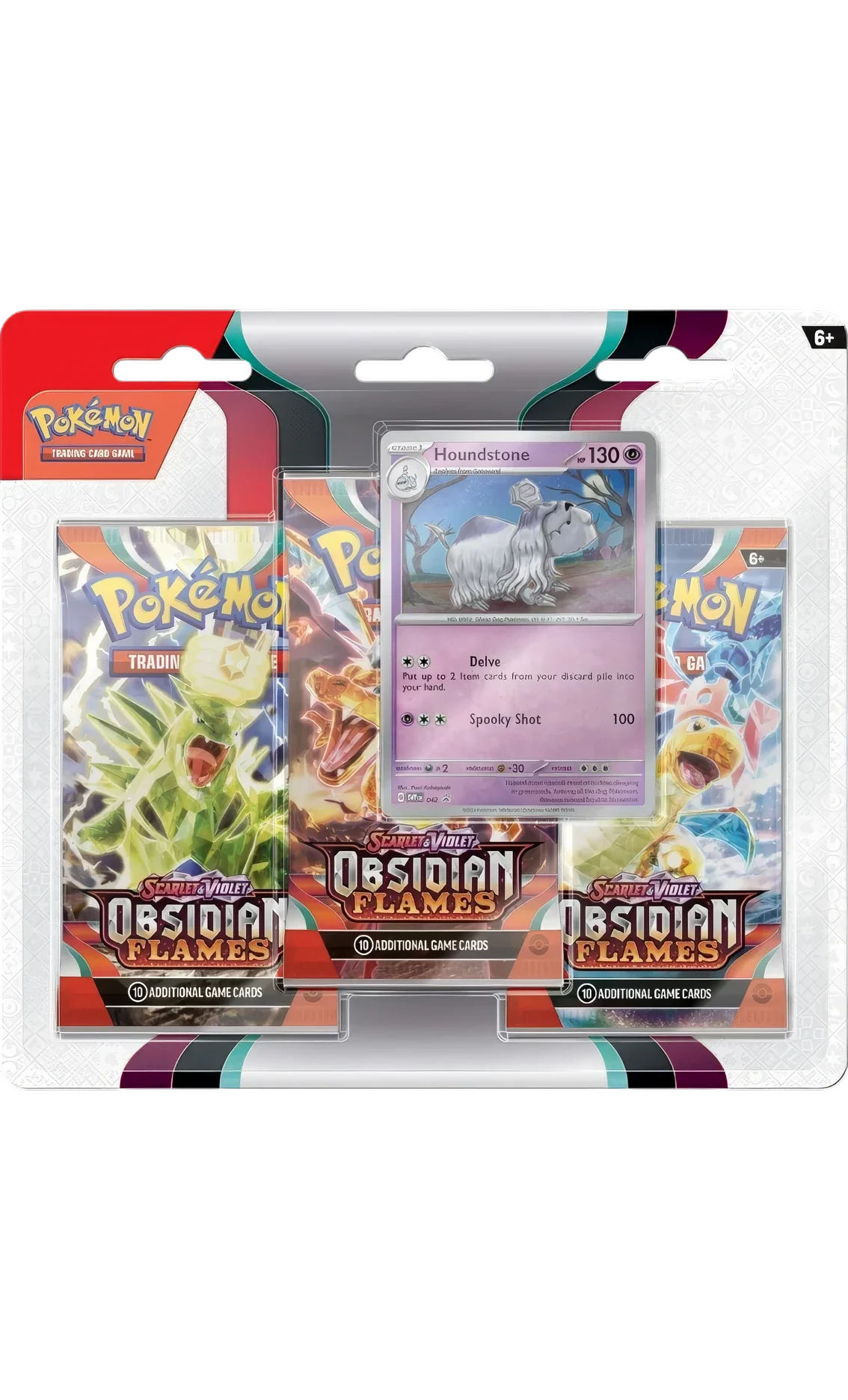 Ossidiana Infuocata: Blister 3-Buste: Houndstone (ENG)