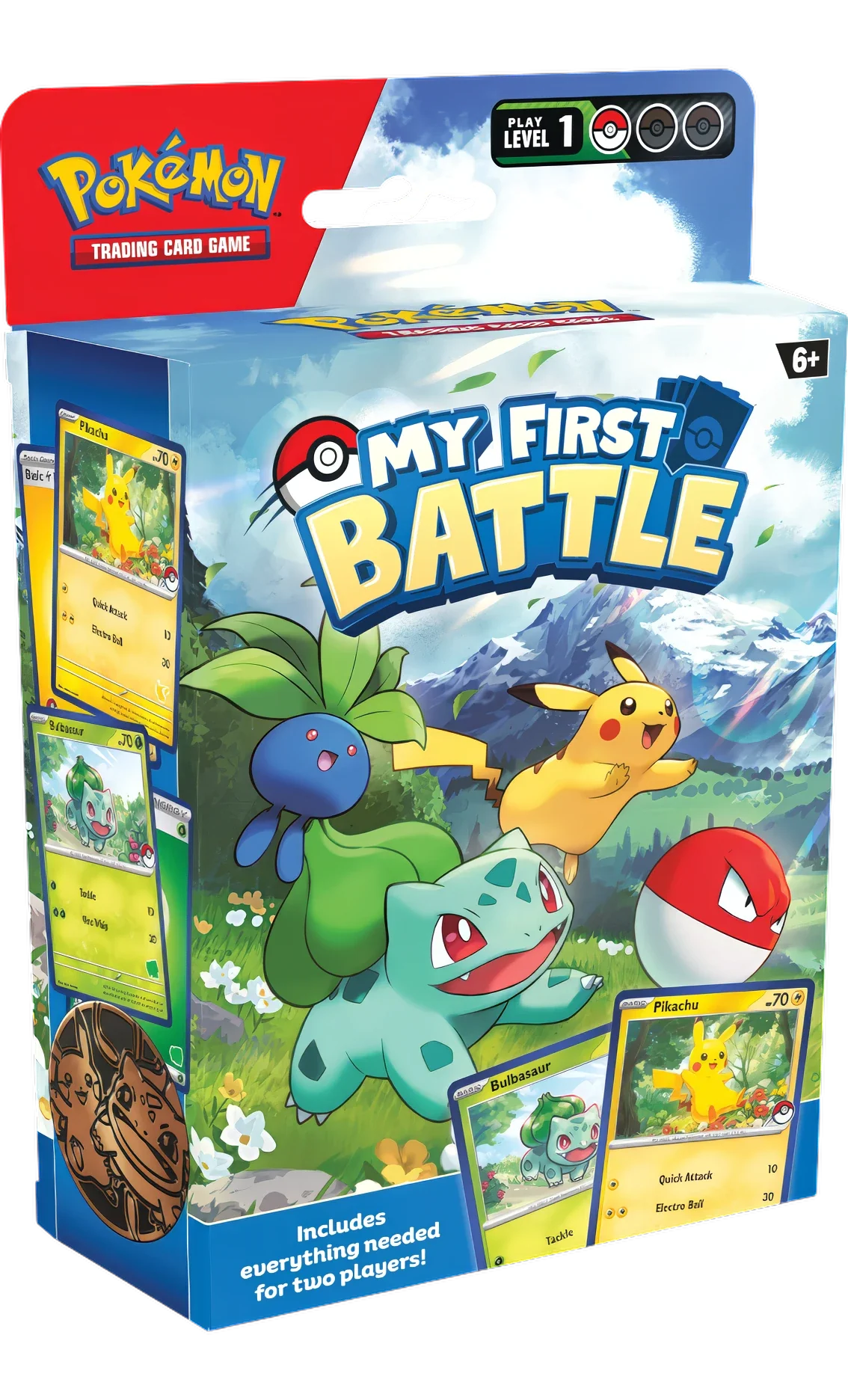 Prima Lotta: Pikachu e Bulbasaur (ENG)